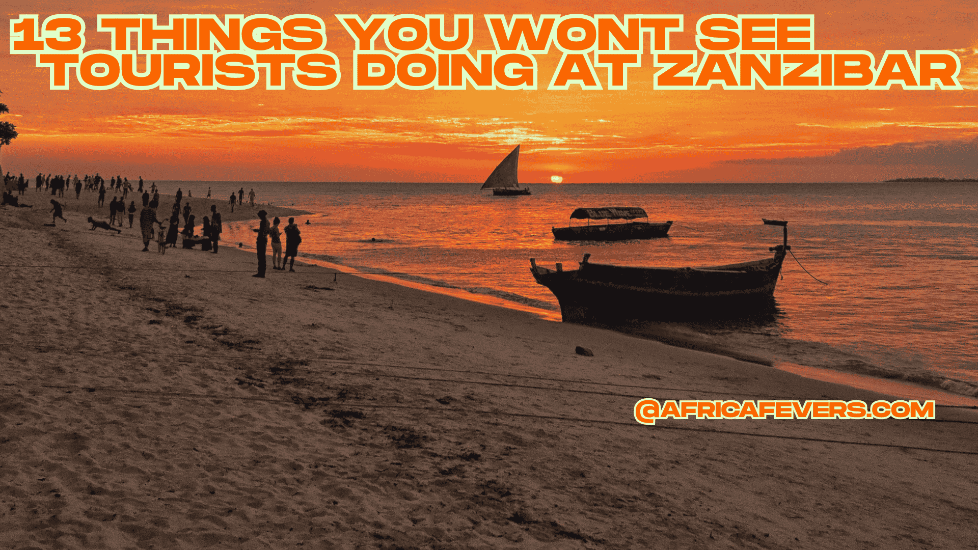 13 things you wont see tourists doing at zanzibar